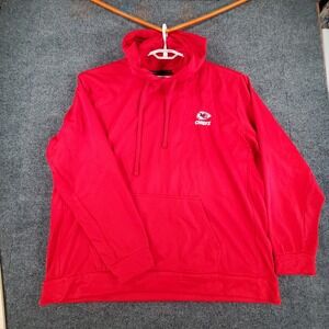 Kansas City Chiefs Hoodie Mens 2XL Red NFL Football Dunbrooke